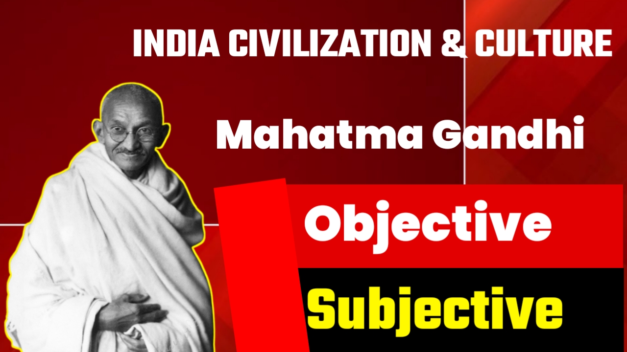 indian civilization and culture objective