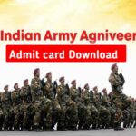 Agniveer Indian Army Admit Card Download 2022