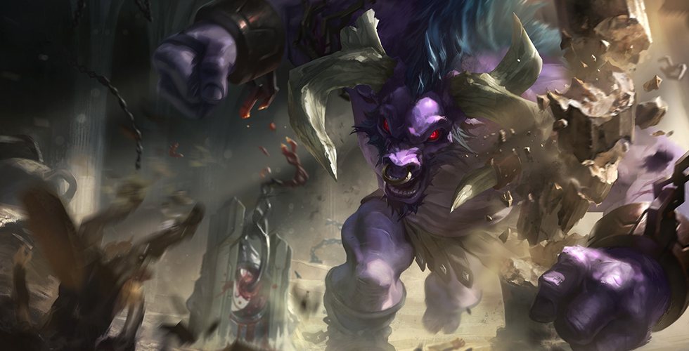 英雄联盟lol牛头怎么玩？对线开团、游走支援与团战保护攻略
