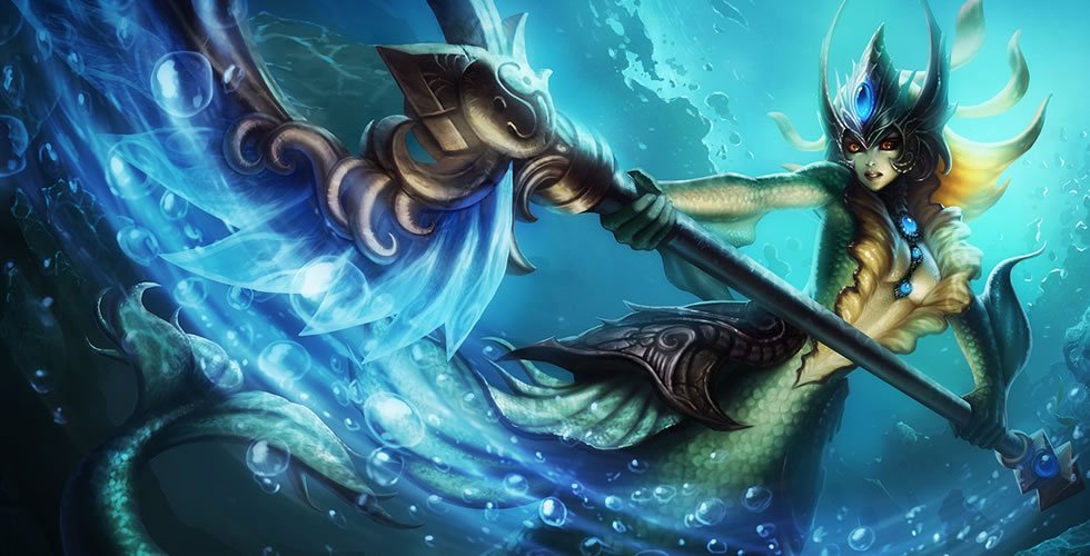 英雄联盟lol娜美怎么玩？对线消耗、保护队友与团战控制攻略